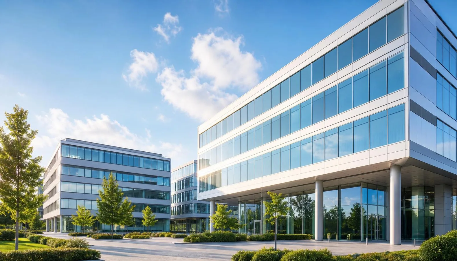 Gewerbeimmobilie mit Bürogebäude, Gewerbeversicherung für Unternehmen aus Salzwedel